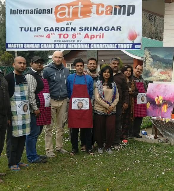 Four day long Int’l art camp to conclude today